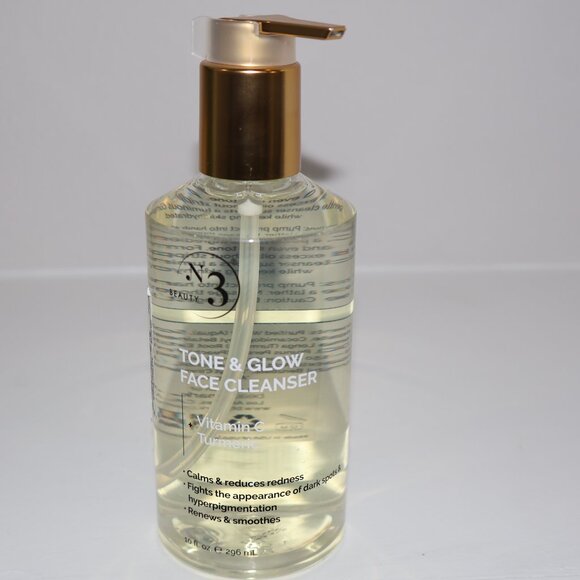 No.3 Beauty Tone & Glow Face Cleanser – Vitamin C + Turmeric – 10 fl oz – New - Picture 4 of 5
